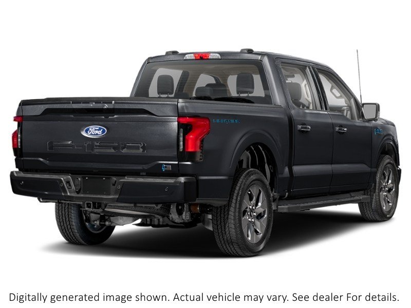 2024 Ford F-150 Lightning Flash | 4X4 | Ext Batt | 360 | Adptv Cruise | 20S Agate Black Metallic  Shot 2