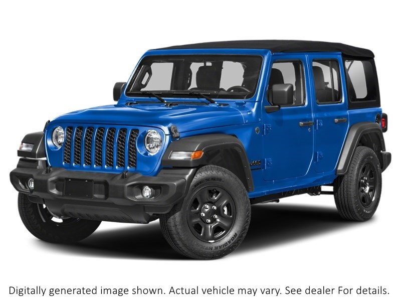 2024 Jeep Wrangler Sahara 4 Door 4X4 Hydro Blue Pearl  Shot 7