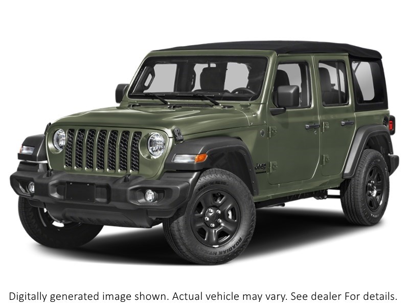 2024 Jeep Wrangler Sahara 4 Door 4X4 Sarge Green  Shot 14