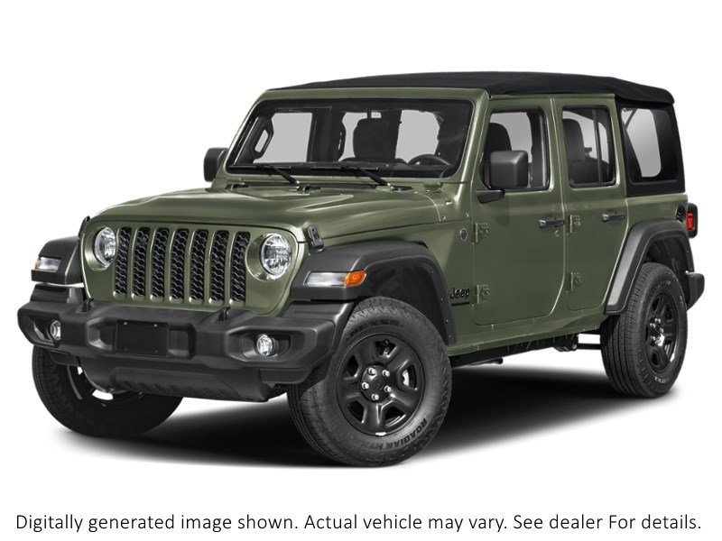 2024 Jeep Wrangler Sahara 4 Door 4X4 Sarge Green  Shot 14