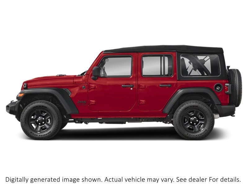 2024 Jeep Wrangler Sahara 4 Door 4X4 Firecracker Red  Shot 35
