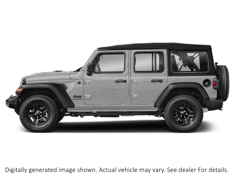2024 Jeep Wrangler Sahara 4 Door 4X4 Silver Zynith  Shot 43