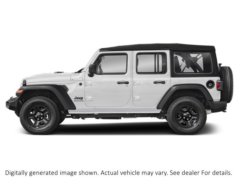 2024 Jeep Wrangler Sahara 4 Door 4X4 Bright White  Shot 47