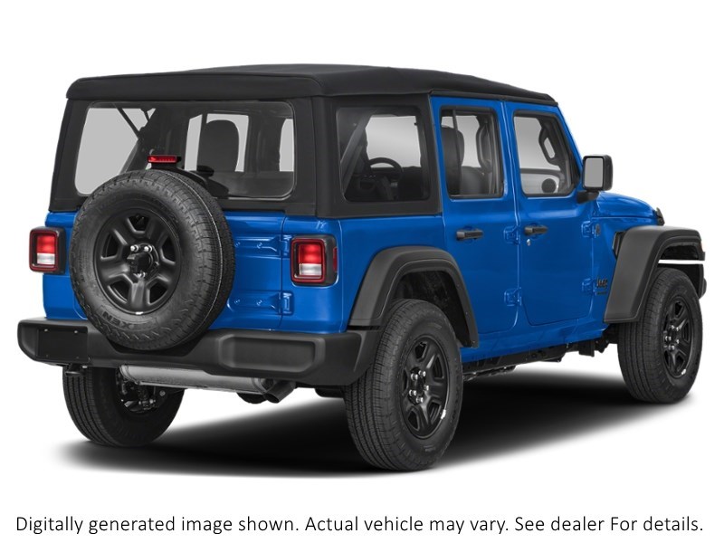 2024 Jeep Wrangler Sahara 4 Door 4X4 Hydro Blue Pearl  Shot 12