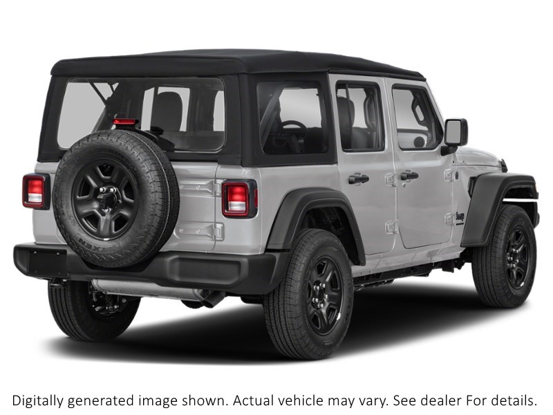 2024 Jeep Wrangler Sahara 4 Door 4X4 Silver Zynith  Shot 40