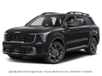 2025 Kia Sorento X-Line Limited AWD W/Olive Brown Interior Ebony Black  Shot 4