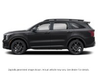 2025 Kia Sorento X-Line Limited AWD W/Olive Brown Interior Ebony Black  Shot 5