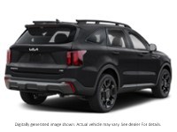 2025 Kia Sorento X-Line Limited AWD W/Olive Brown Interior Ebony Black  Shot 2