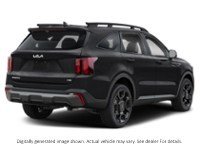 2025 Kia Sorento X-Line Limited AWD W/Olive Brown Interior Ebony Black  Shot 2