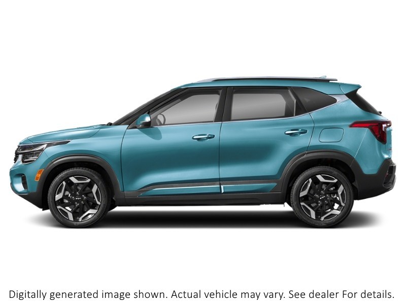 2026 Kia Seltos Sx AWD W/Black Interior Pluton Blue  Shot 3
