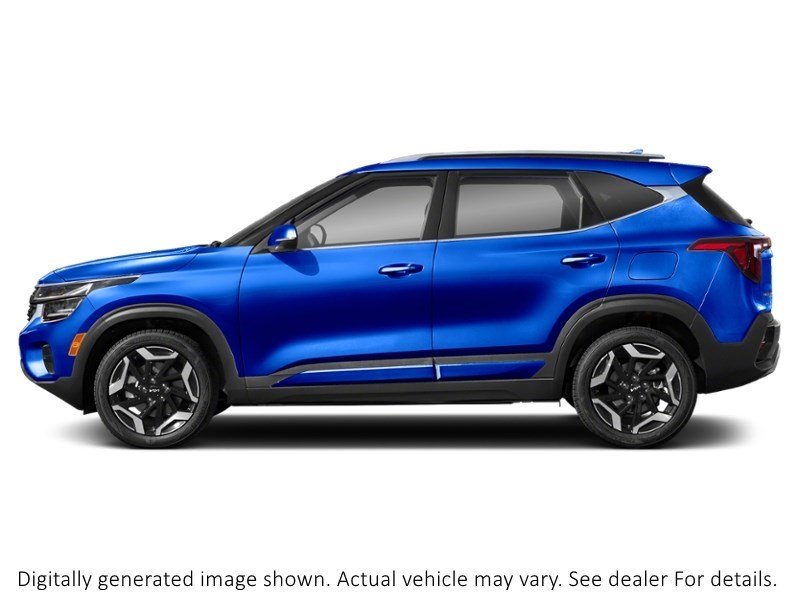 2026 Kia Seltos Sx AWD W/Black Interior Neptune Blue  Shot 3