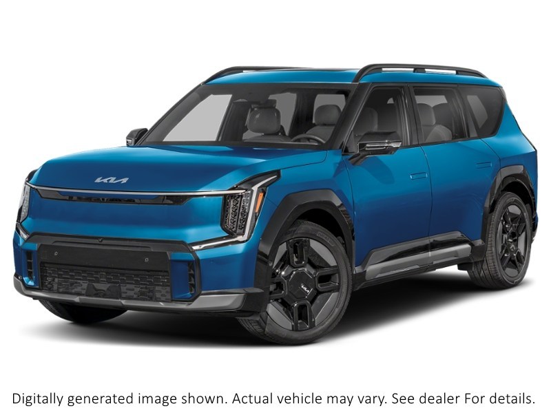 2026 Kia Ev9 Land W/Gt-Line Package AWD Ocean Blue  Shot 4