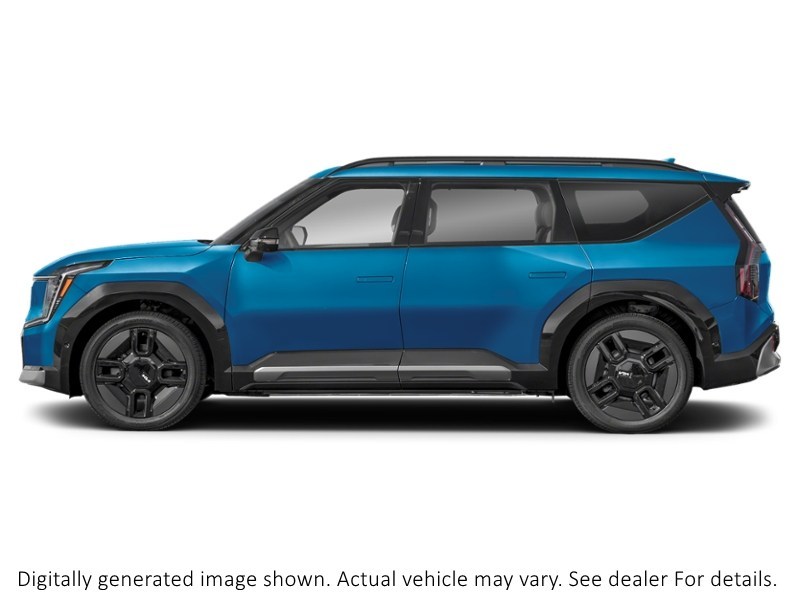 2026 Kia Ev9 Land W/Gt-Line Package AWD Ocean Blue  Shot 3