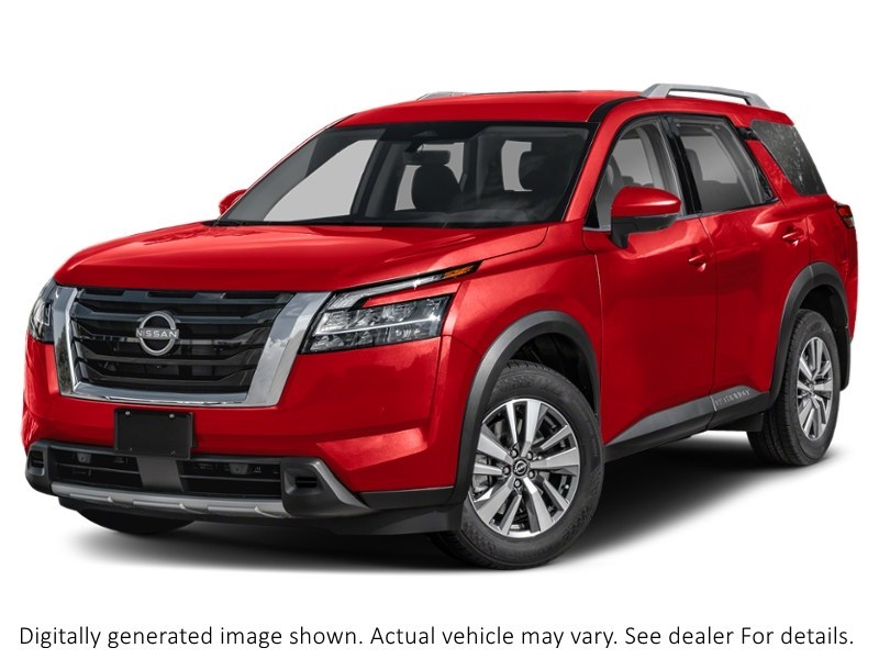 2024 Nissan Pathfinder SL 4WD Scarlet Ember Tintcoat  Shot 19
