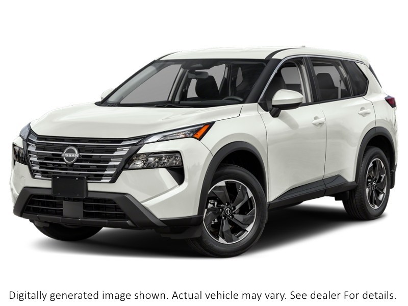 2024 Nissan Rogue AWD SV Moonroof Everest White Pearl Tricoat  Shot 20