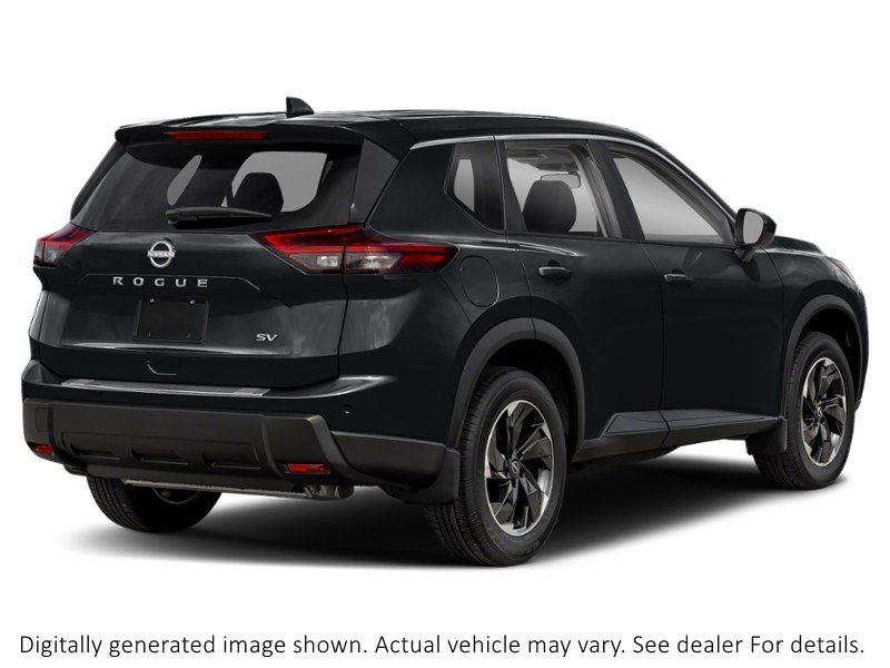 2024 Nissan Rogue AWD SV Moonroof Super Black  Shot 13
