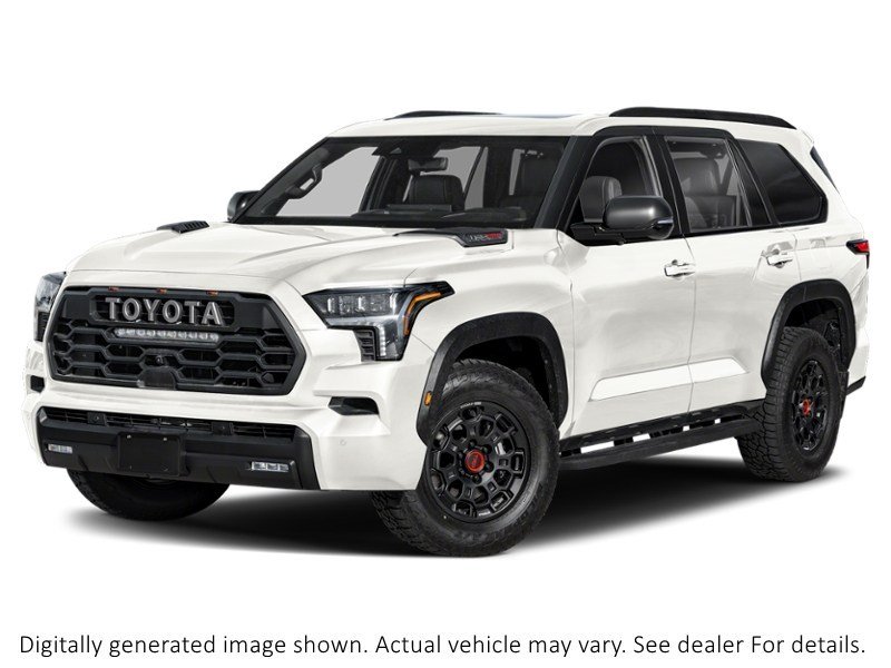 2026 Toyota Sequoia TRD Off Road 4WD White  Shot 4