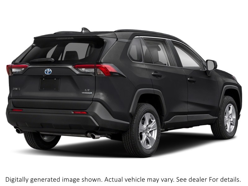 2024 Toyota Rav4 Hybrid Hybrid LE AWD Midnight Black Metallic  Shot 6