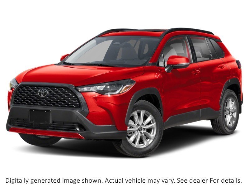 2025 Toyota Corolla Cross LE AWD Soul Red Crystal  Shot 4