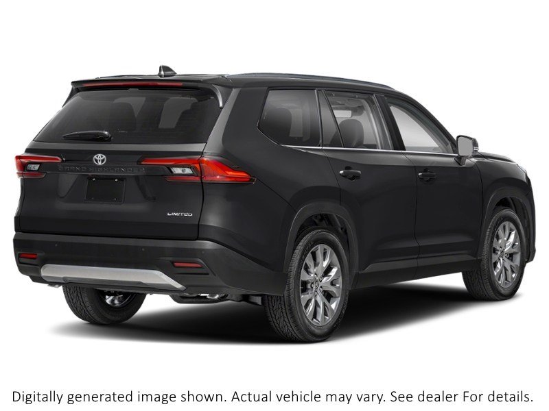 2026 Toyota Grand Highlander Limited AWD Midnight Black Metallic  Shot 6