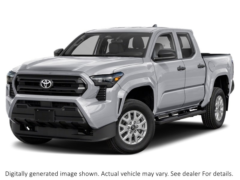 2025 Toyota Tacoma 4X4 Double Cab Auto Celestial Silver Metallic  Shot 1