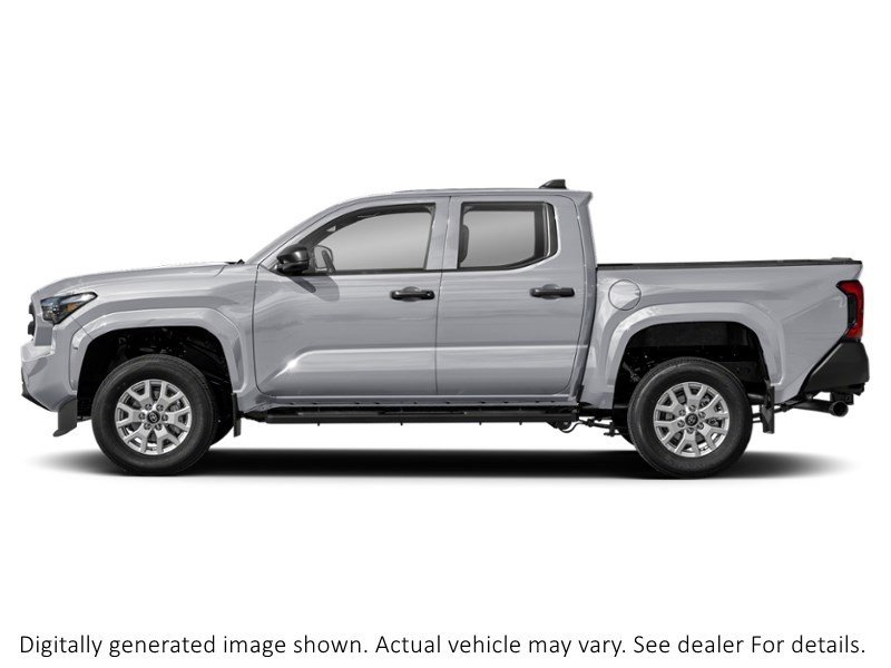 2025 Toyota Tacoma 4X4 Double Cab Auto Celestial Silver Metallic  Shot 5