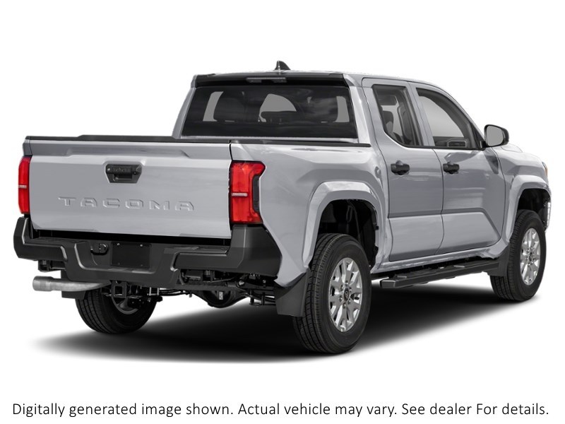 2025 Toyota Tacoma 4X4 Double Cab Auto Celestial Silver Metallic  Shot 6