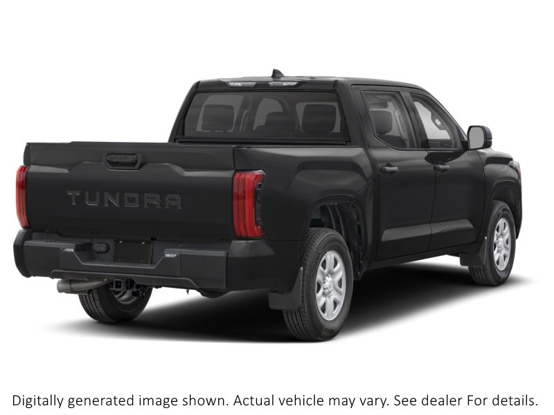 2026 Toyota Tundra 4X4 Crewmax SR Midnight Black Metallic  Shot 2