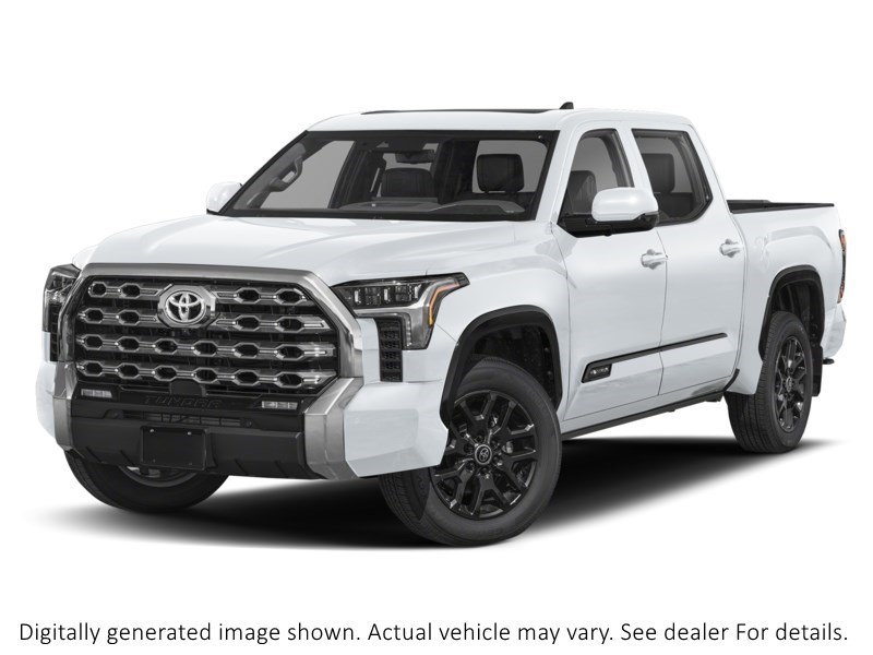 2026 Toyota Tundra 4X4 Crewmax Platinum Long Bed Wind Chill Pearl  Shot 4