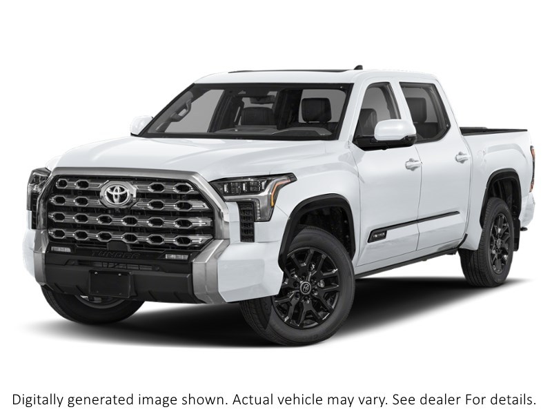 2026 Toyota Tundra 4X4 Crewmax Platinum Long Bed Wind Chill Pearl  Shot 1