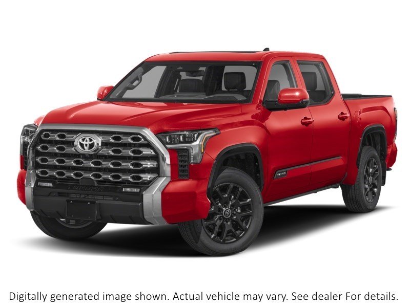 2026 Toyota Tundra 4X4 Crewmax Platinum Supersonic Red  Shot 4