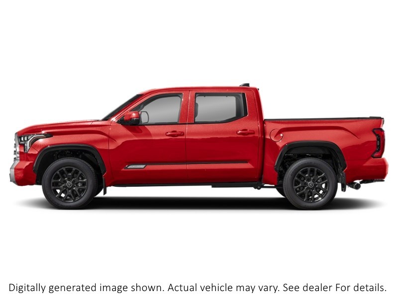 2026 Toyota Tundra 4X4 Crewmax Platinum Supersonic Red  Shot 3