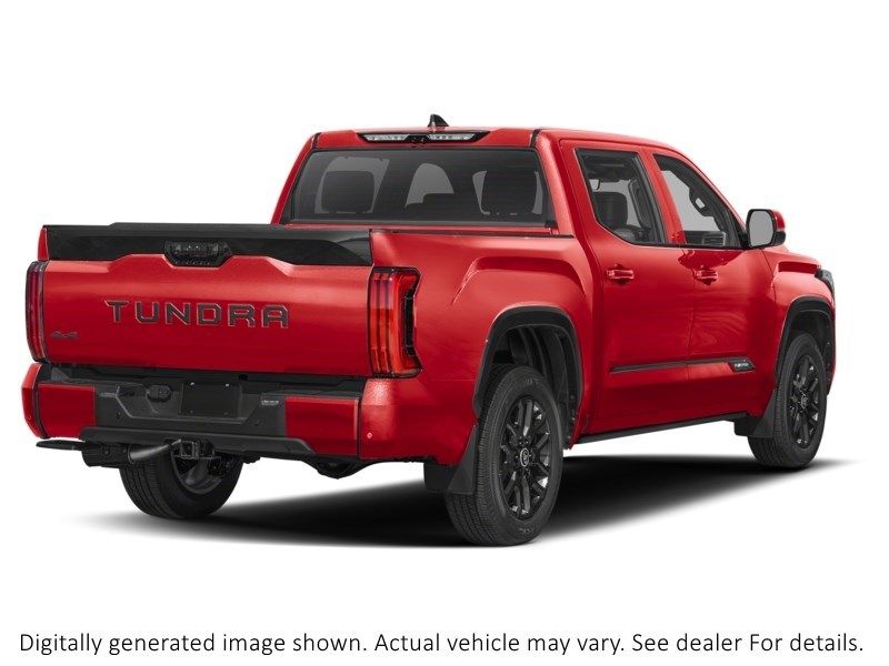 2026 Toyota Tundra 4X4 Crewmax Platinum Supersonic Red  Shot 6