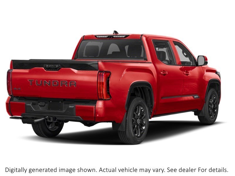 2026 Toyota Tundra 4X4 Crewmax Platinum Supersonic Red  Shot 6