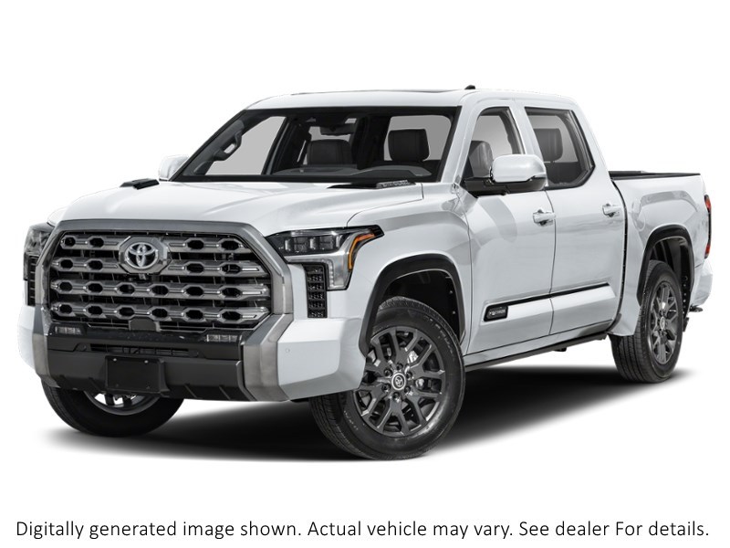2026 Toyota Tundra Hybrid 4X4 Crewmax Platinum Hybrid Wind Chill Pearl  Shot 4
