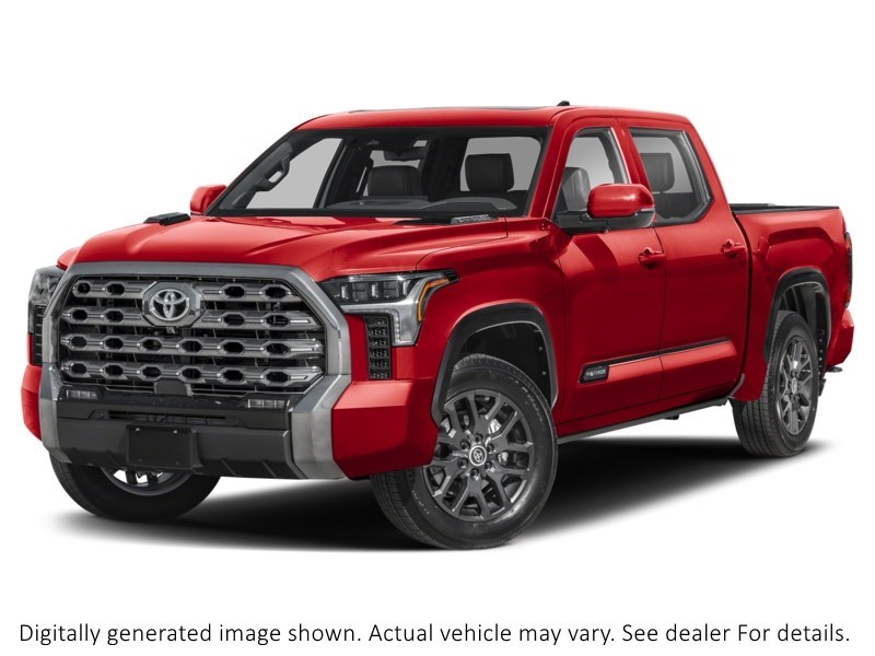2026 Toyota Tundra Hybrid 4X4 Crewmax Platinum Hybrid Supersonic Red  Shot 1