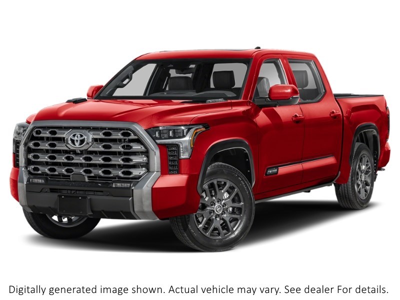 2026 Toyota Tundra Hybrid 4X4 Crewmax Platinum Hybrid Supersonic Red  Shot 4