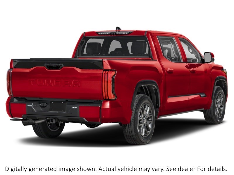 2026 Toyota Tundra Hybrid 4X4 Crewmax Platinum Hybrid Supersonic Red  Shot 2