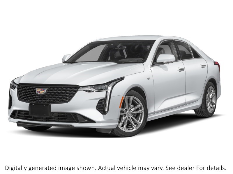2026 Cadillac Ct4 4Dr Sdn Premium Luxury Summit White  Shot 4