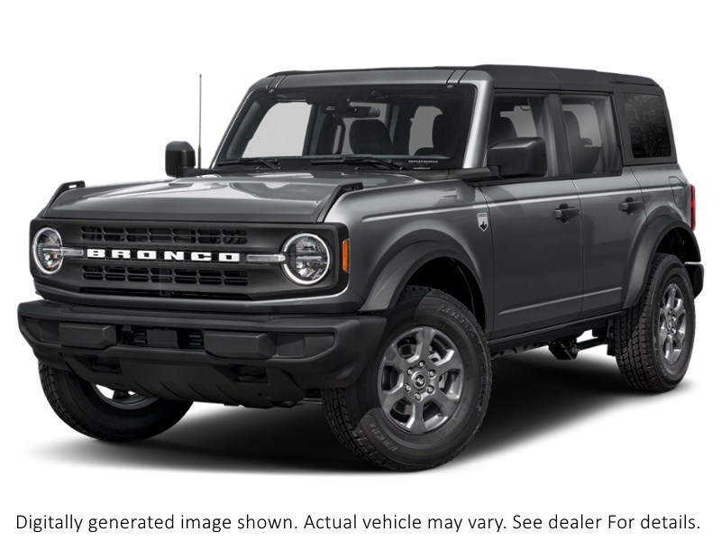 2026 Ford Bronco Big Bend 4 Door 4X4 Carbonized Grey Metallic  Shot 1