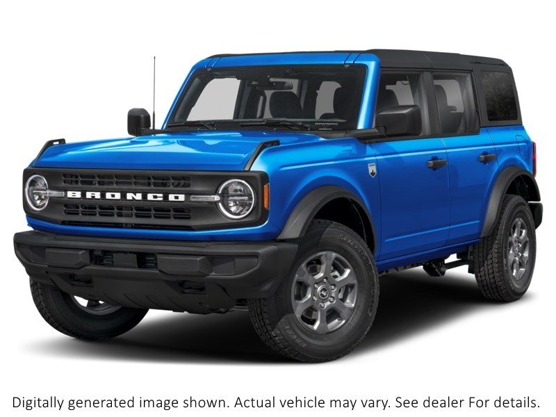 2026 Ford Bronco Big Bend 4 Door 4X4 Velocity Blue Metallic  Shot 4