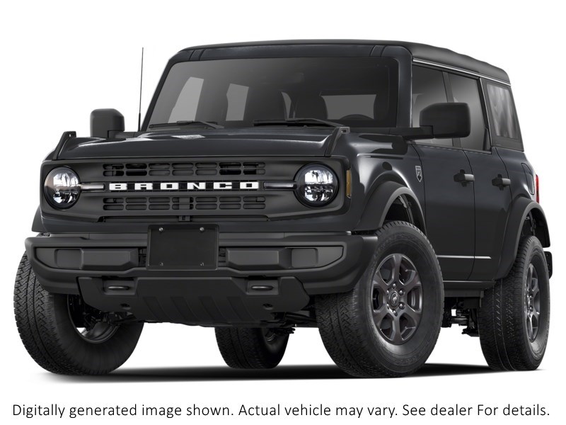 2026 Ford Bronco Big Bend 4 Door 4X4 Shadow Black  Shot 1