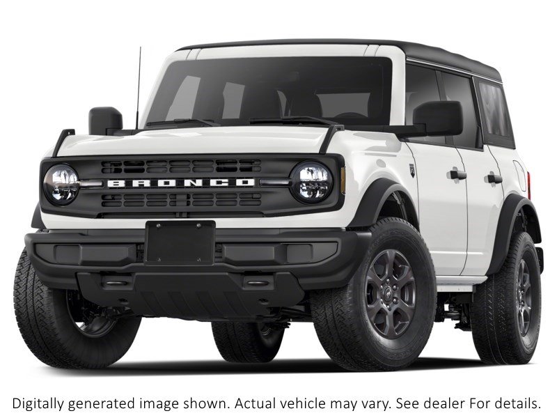 2026 Ford Bronco Big Bend 4 Door 4X4 Oxford White  Shot 4