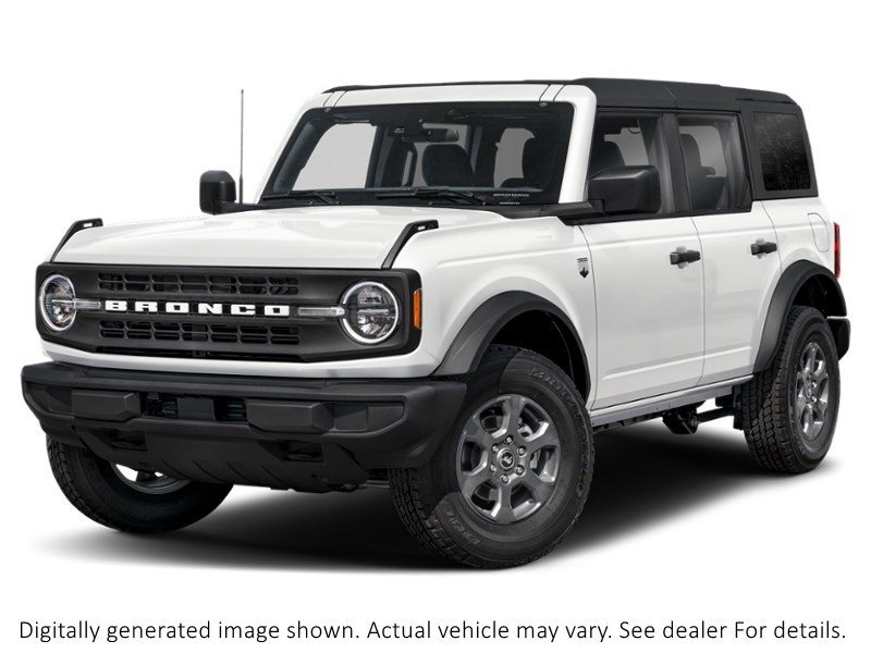 2026 Ford Bronco Big Bend 4 Door 4X4 Oxford White  Shot 1