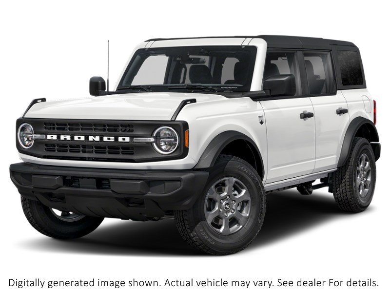 2026 Ford Bronco Big Bend 4 Door 4X4 Oxford White  Shot 1