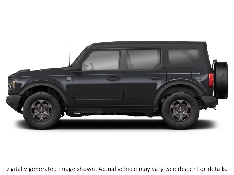 2026 Ford Bronco Big Bend 4 Door 4X4 Shadow Black  Shot 3