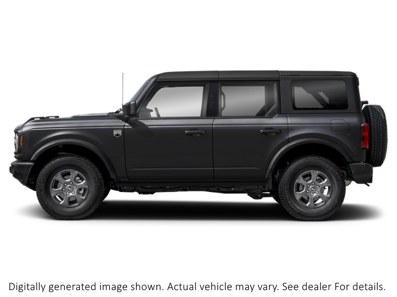 2026 Ford Bronco Big Bend 4 Door 4X4 Shadow Black  Shot 3
