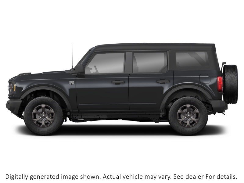 2026 Ford Bronco Big Bend 4 Door 4X4 Shadow Black  Shot 3