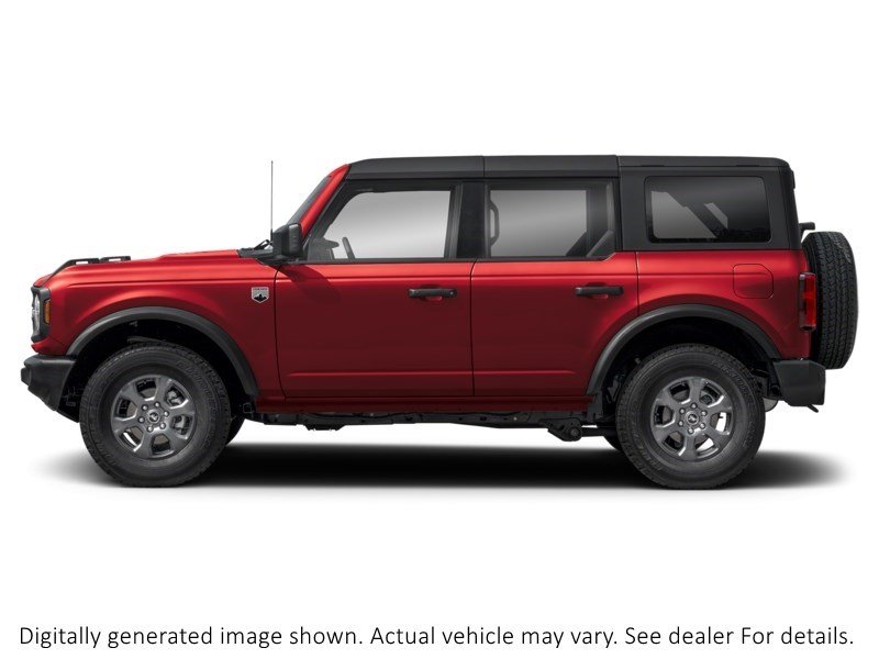 2026 Ford Bronco Big Bend 4 Door 4X4 Ruby Red Metallic Tinted Clearcoat  Shot 16