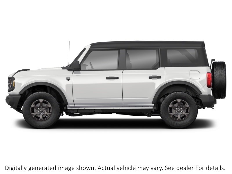 2026 Ford Bronco Big Bend 4 Door 4X4 Oxford White  Shot 3
